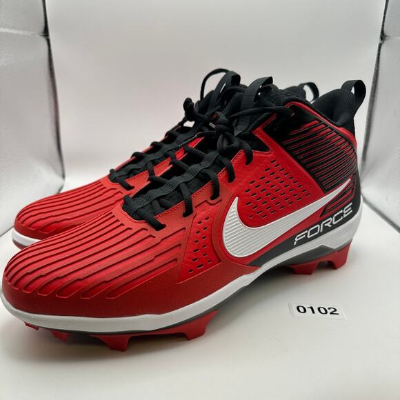 NIKE Force Savage PRO 3 Football Cleats Mens Size 17 DA5453-600 - Picture 1 of 7